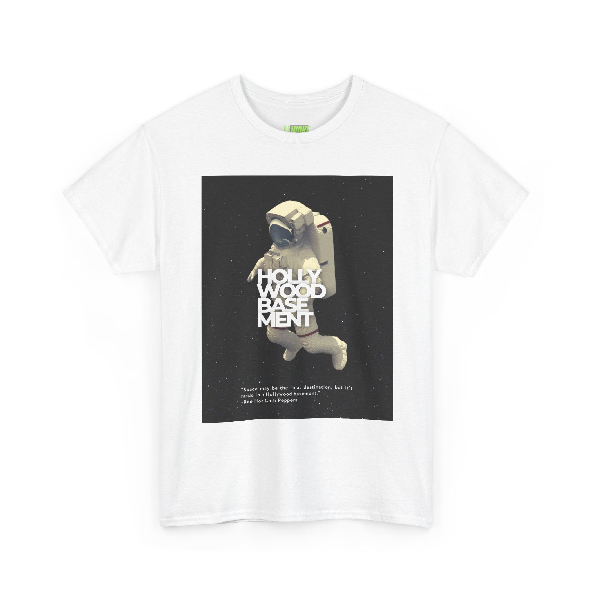 "Hollywood Basement" Moon Landing Conspiracy -Unisex Heavy Tee