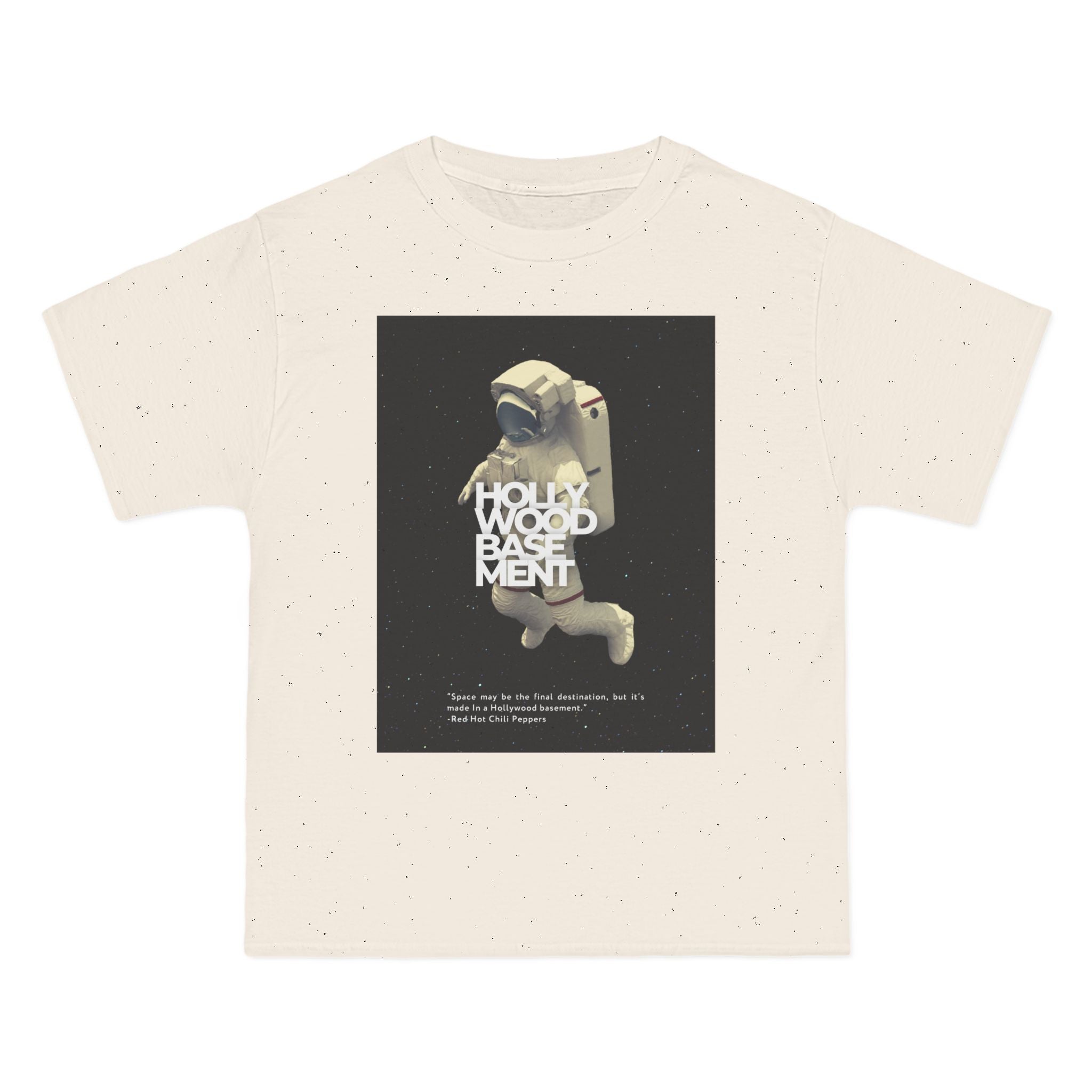 "Hollywood Basement" Moon Landing Conspiracy— Beefy Tee