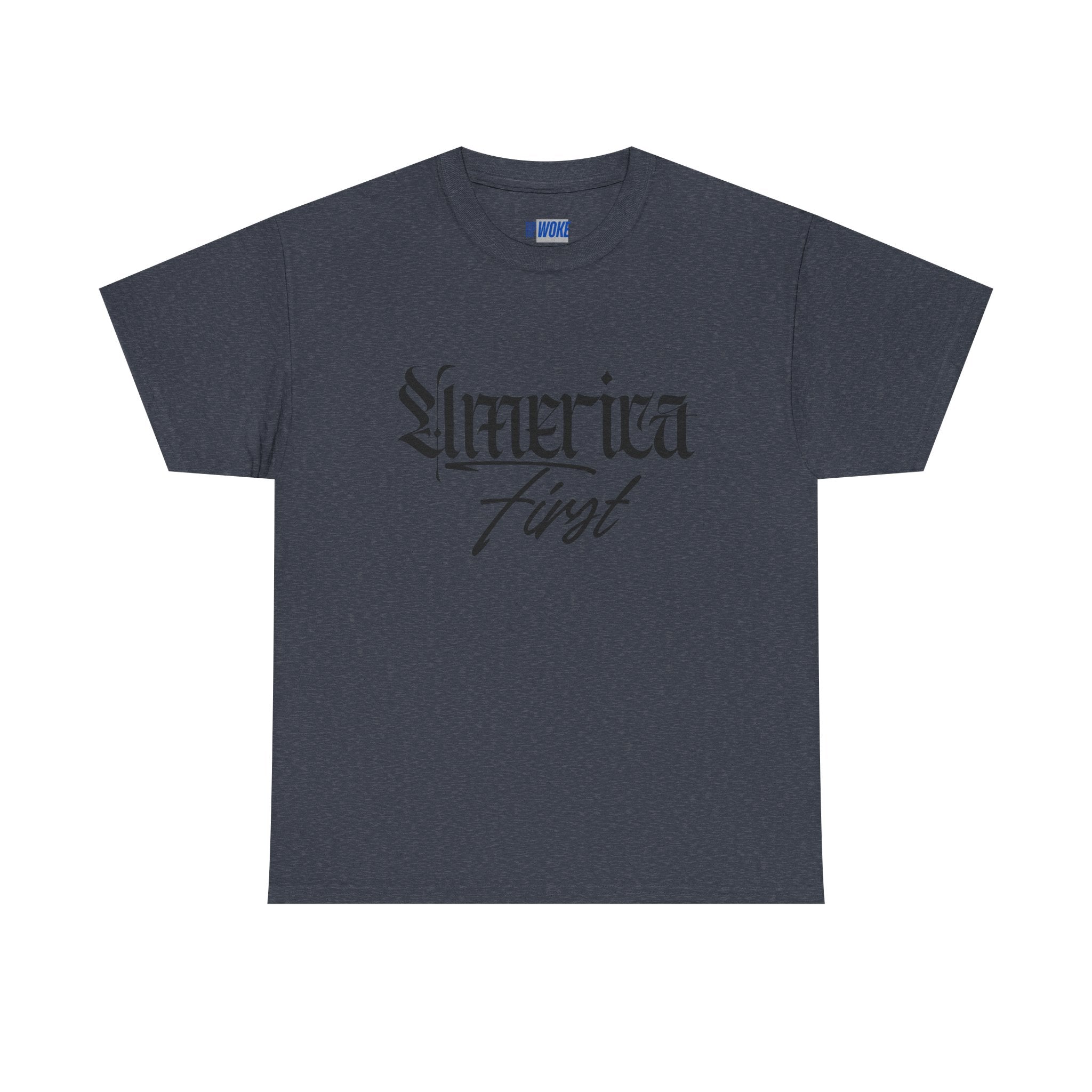 "America First"—Heavyweight Crewneck Tee