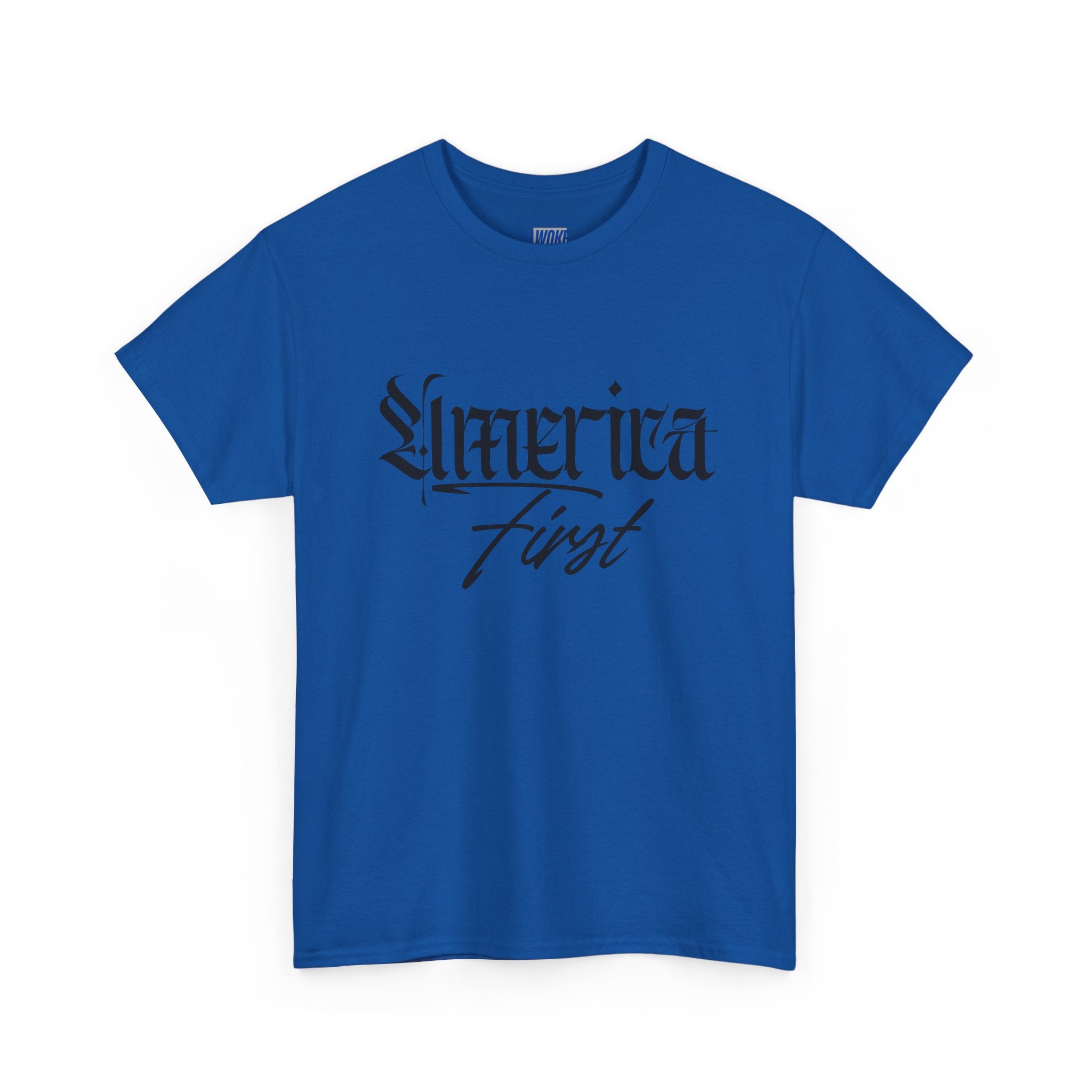 "America First"—Heavyweight Crewneck Tee