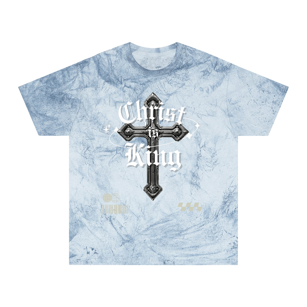 "Christ is King" Cross Street Wear— Acid Wash Tee