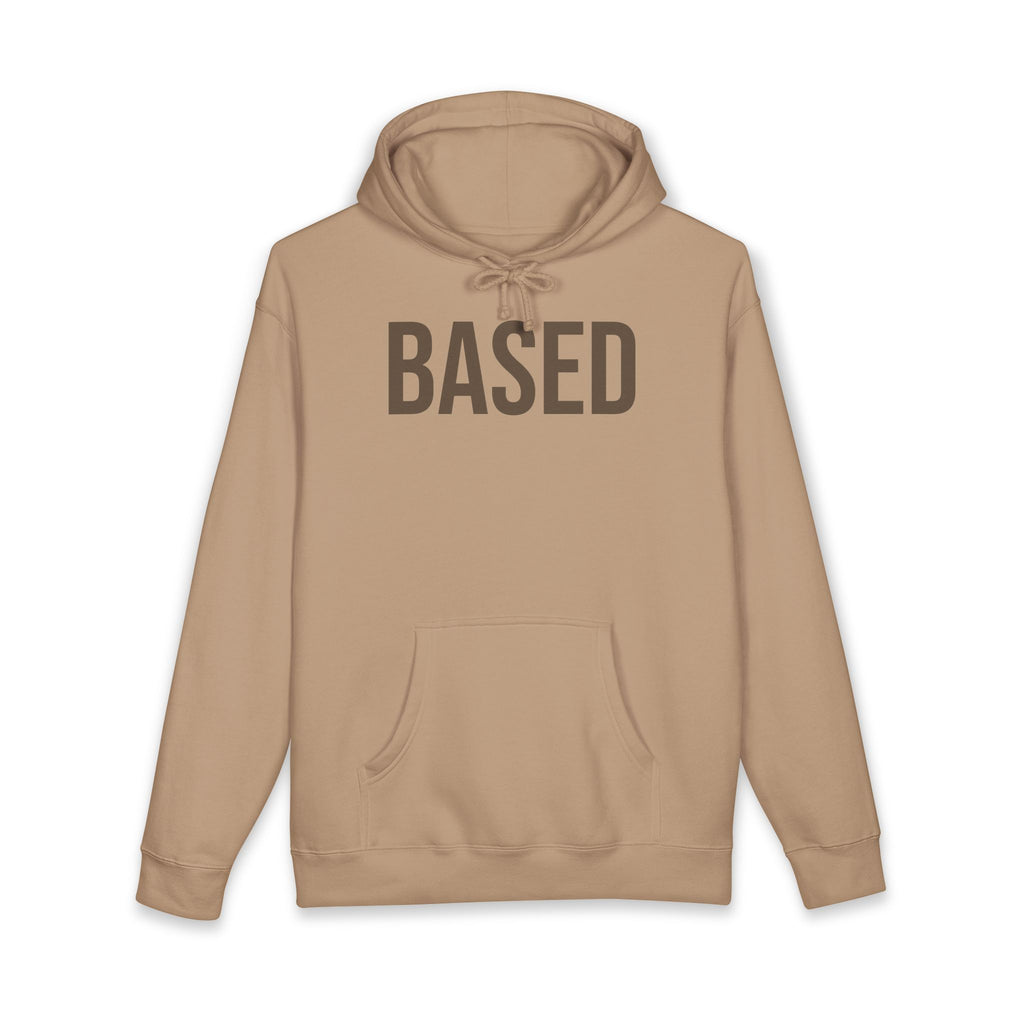 "Based" Heavyweight Hoodie — Minimalist Pullover