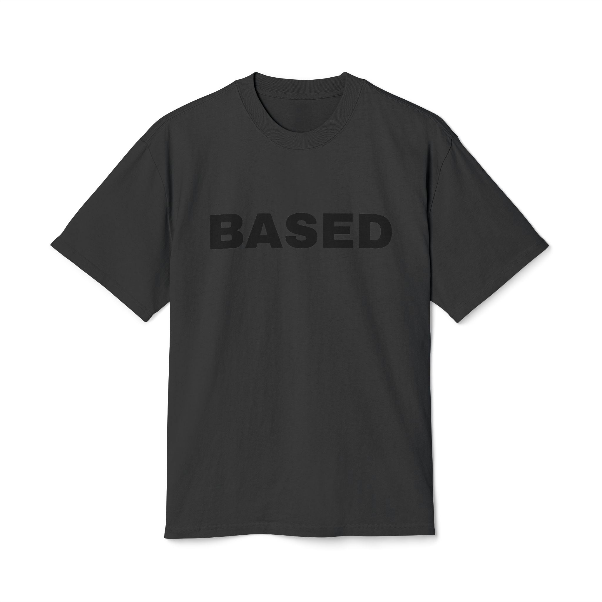 "Based" Graphic Tee — Unisex Heavyweight Tee