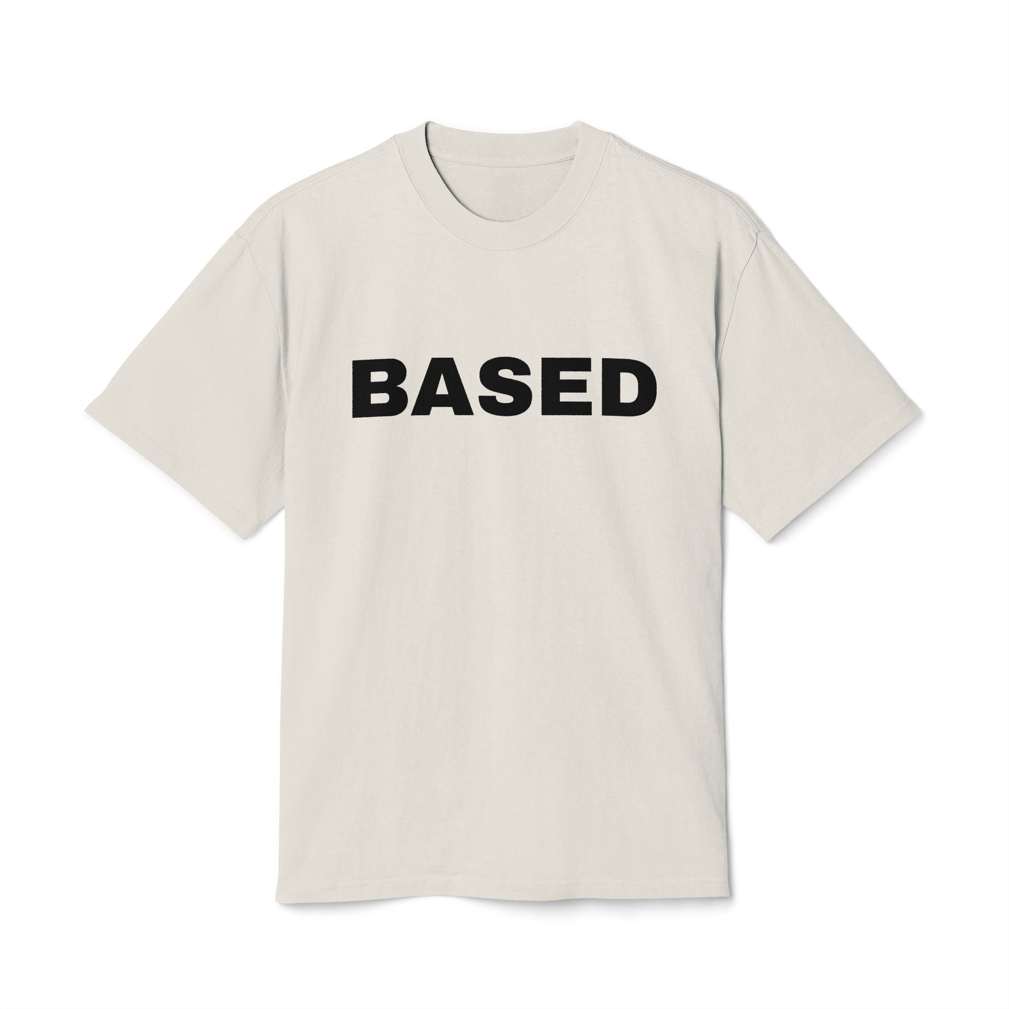 "Based" Graphic Tee — Unisex Heavyweight Tee