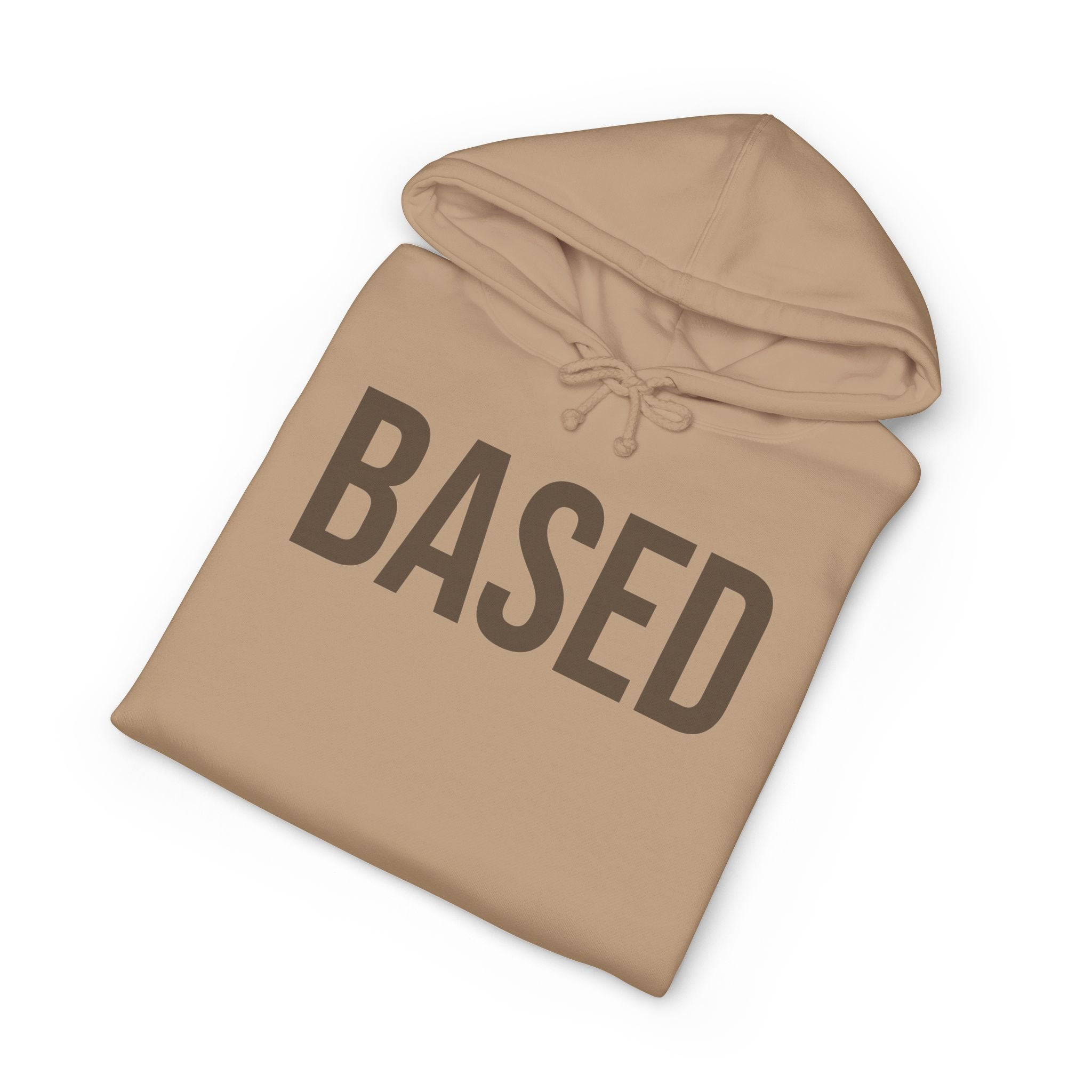 "Based" Heavyweight Hoodie — Minimalist Pullover