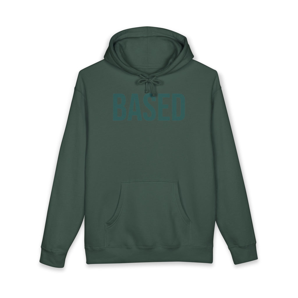 "Based" Heavyweight Hoodie — Minimalist Pullover