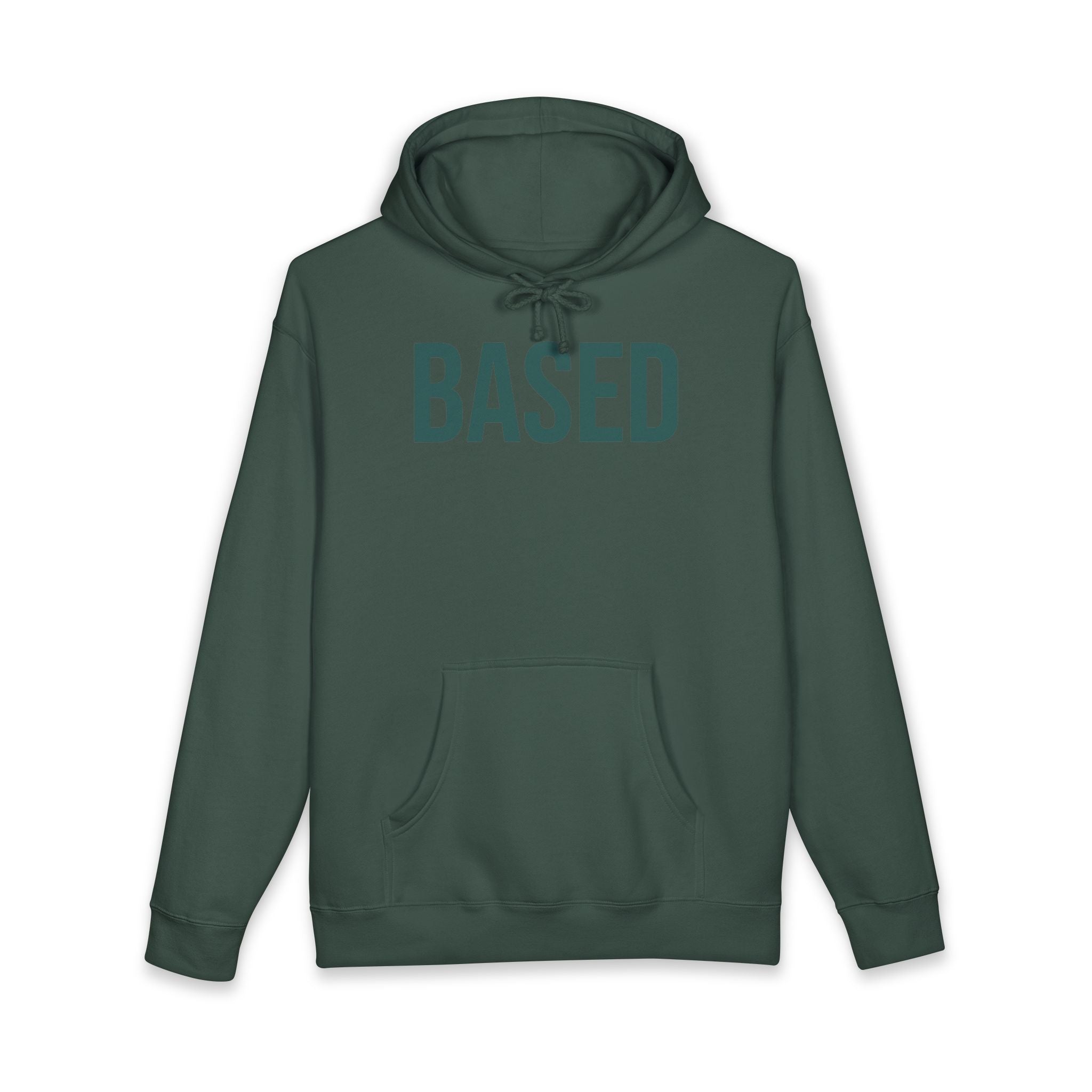 "Based" Heavyweight Hoodie — Minimalist Pullover