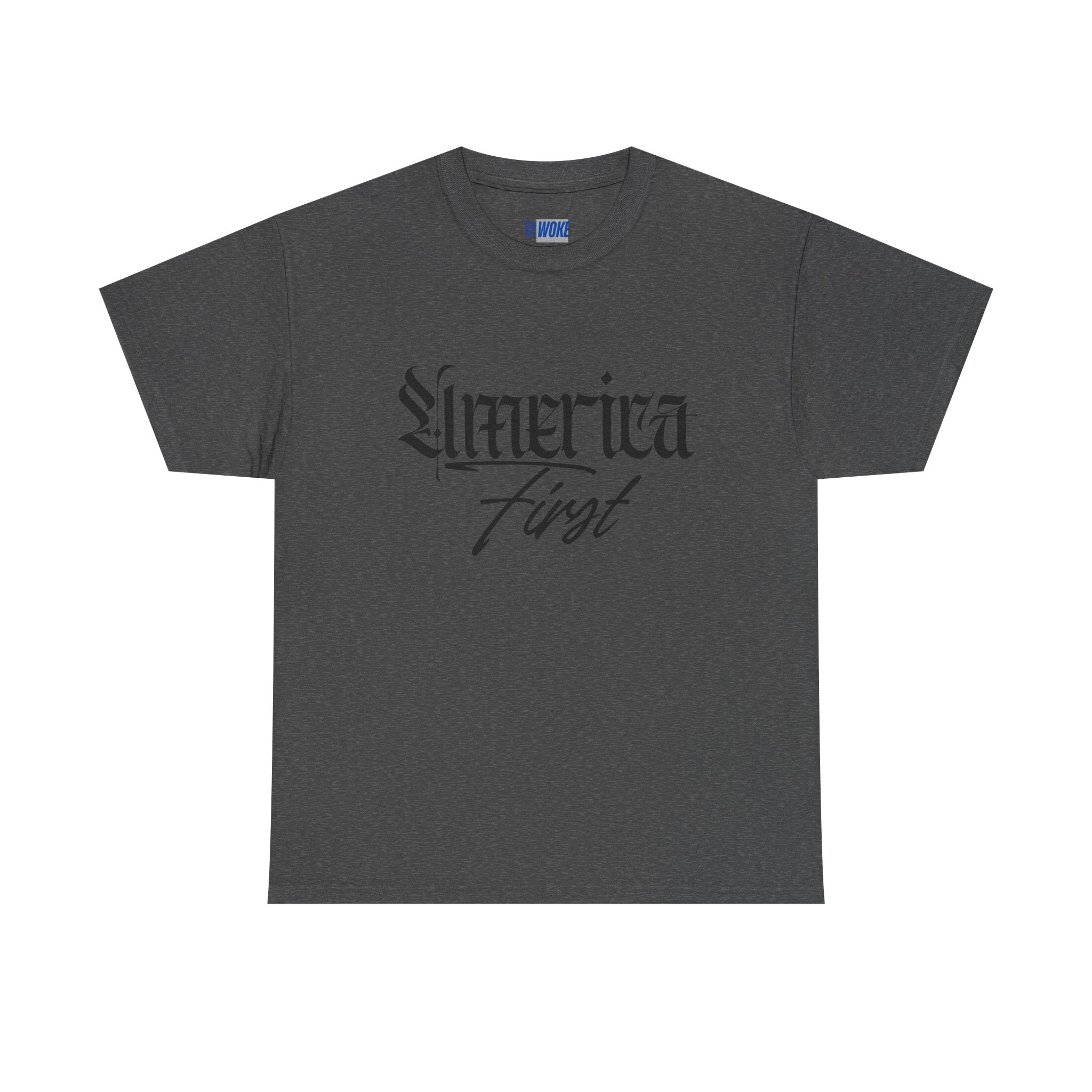 "America First"—Heavyweight Crewneck Tee