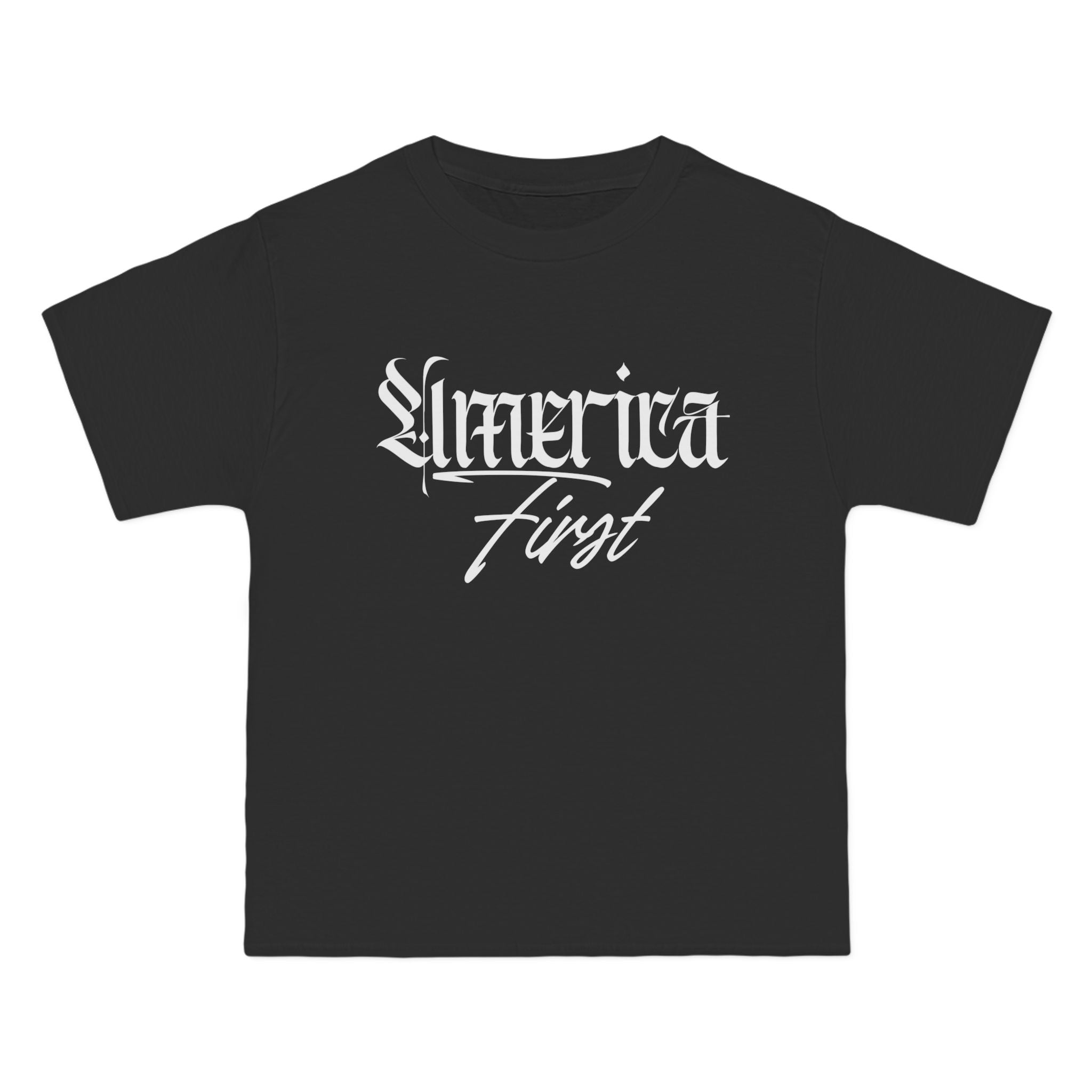 "America First" Patriotic — Beefy Tee