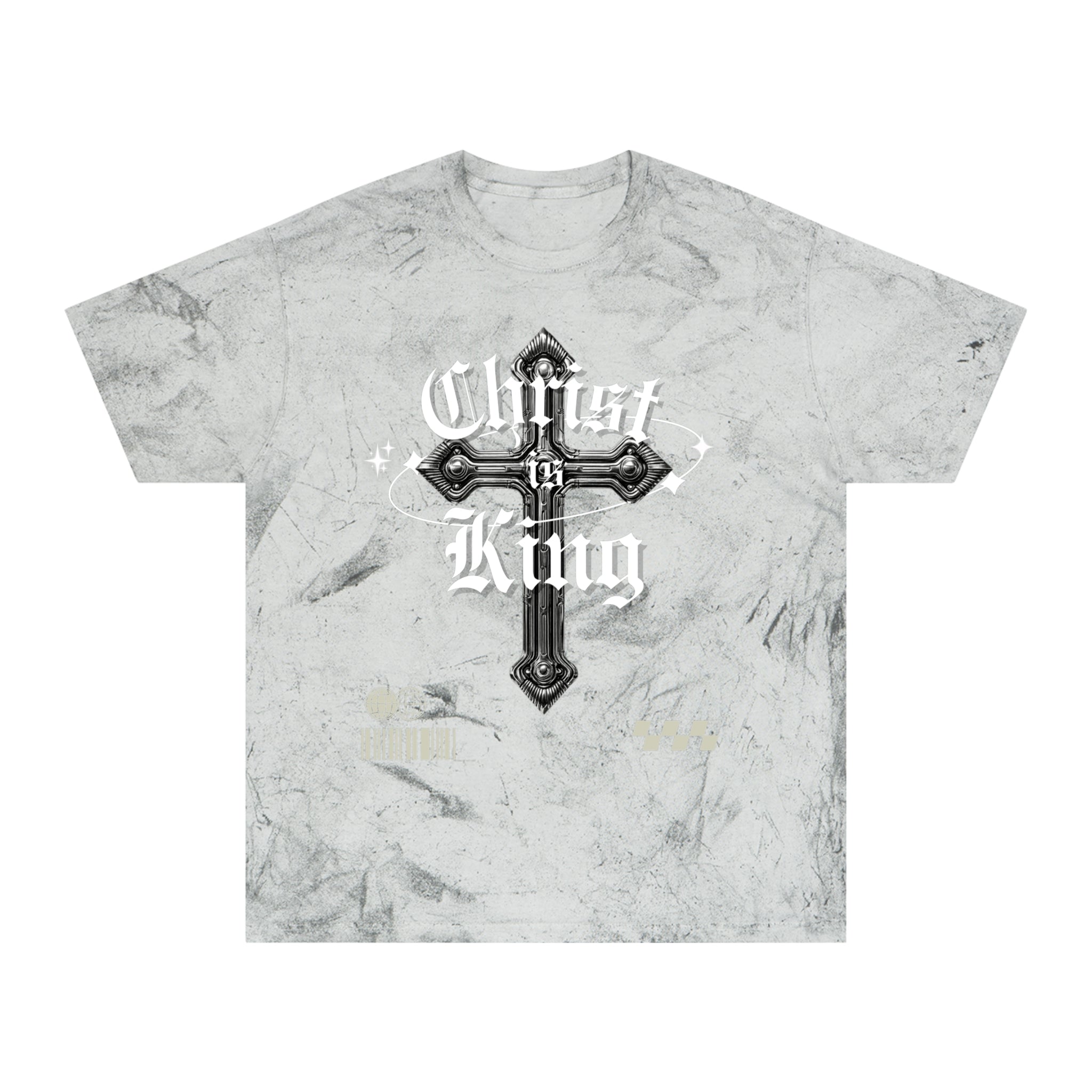 "Christ is King" Cross Street Wear— Acid Wash Tee