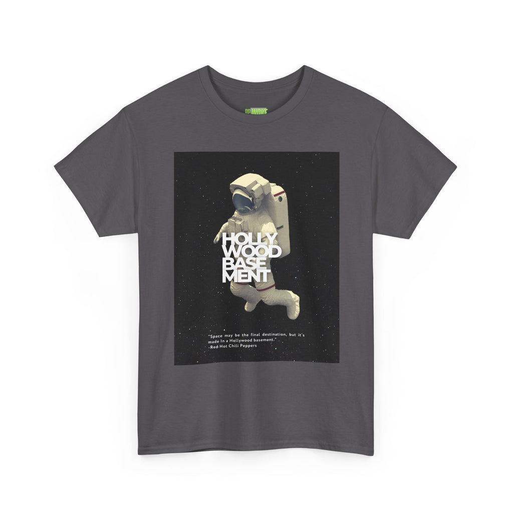 "Hollywood Basement" Moon Landing Conspiracy -Unisex Heavy Tee