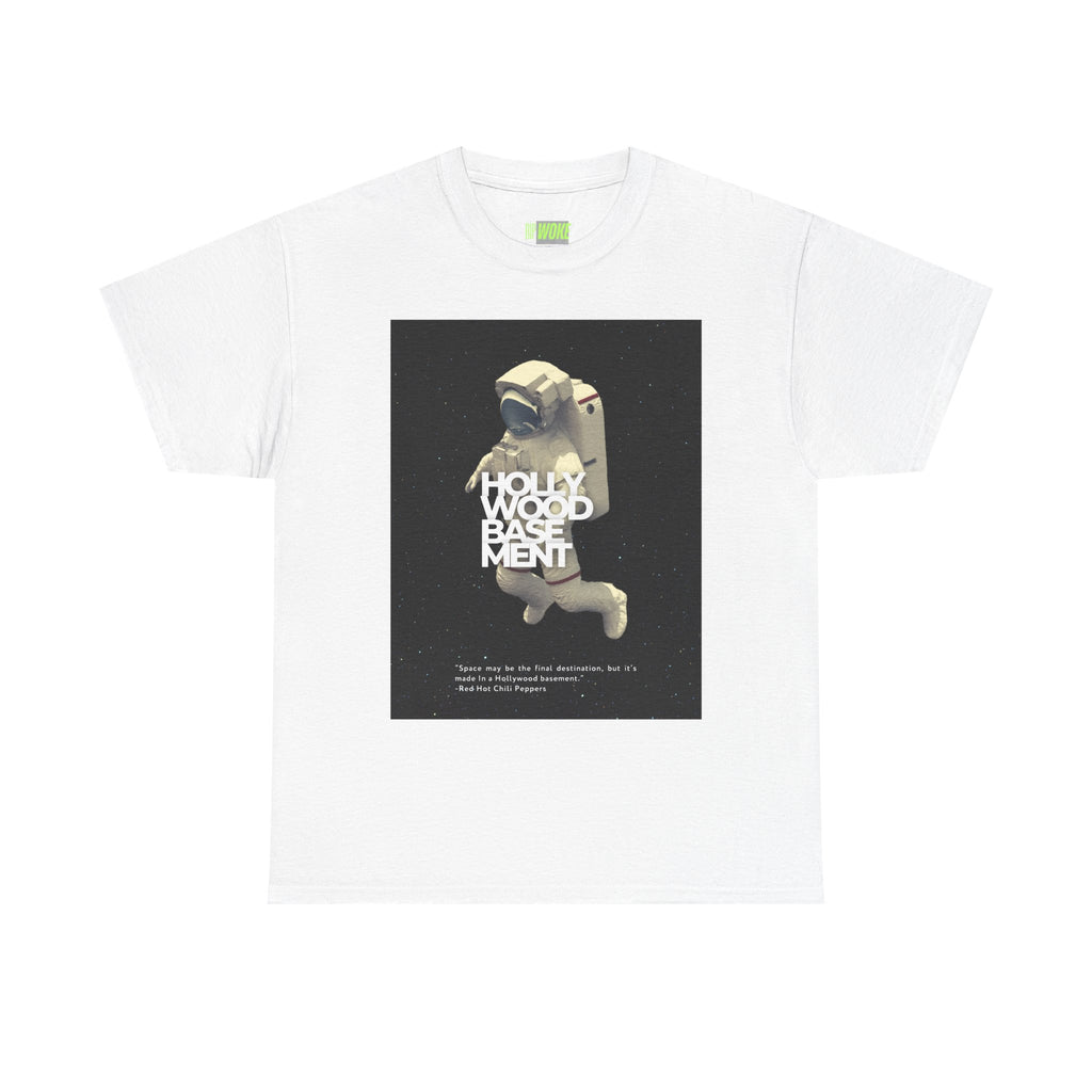 "Hollywood Basement" Moon Landing Conspiracy -Unisex Heavy Tee