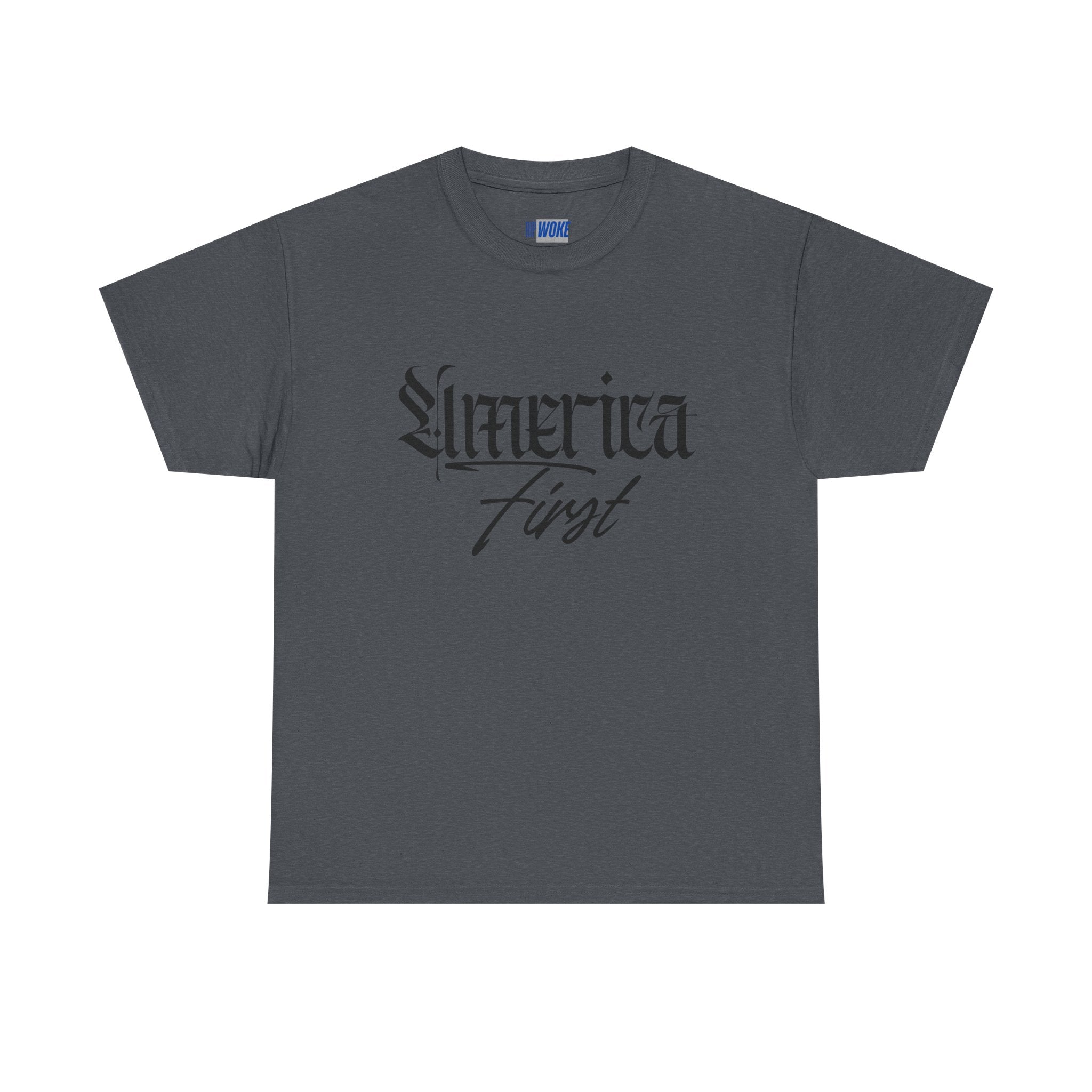 "America First"—Heavyweight Crewneck Tee