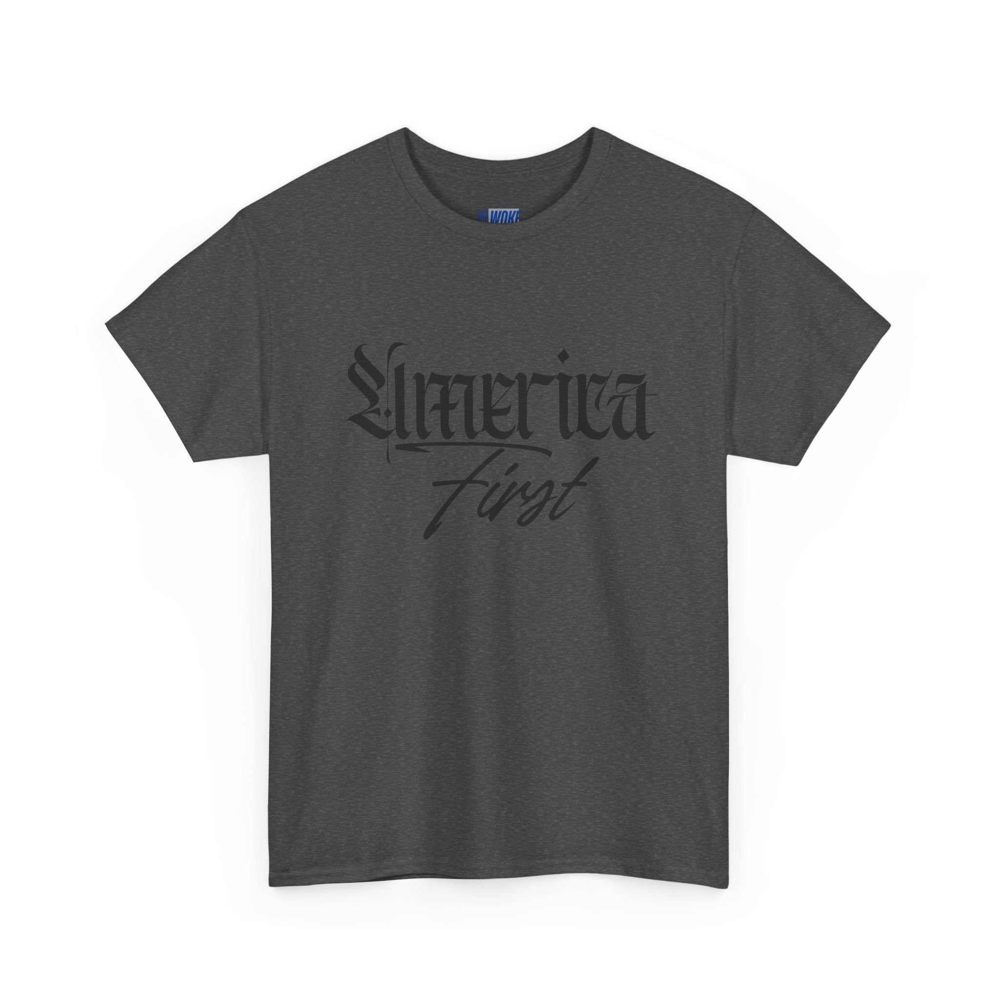 "America First"—Heavyweight Crewneck Tee