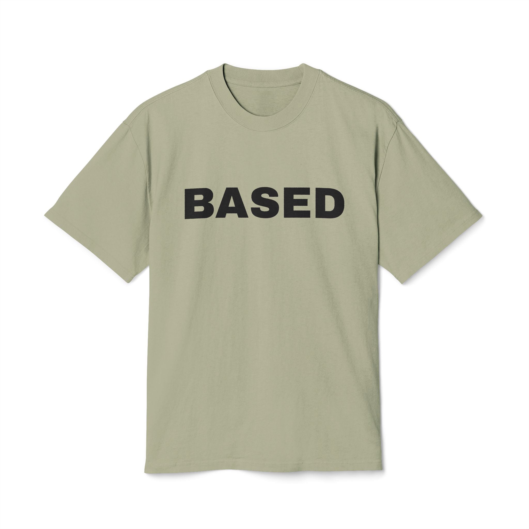 "Based" Graphic Tee — Unisex Heavyweight Tee