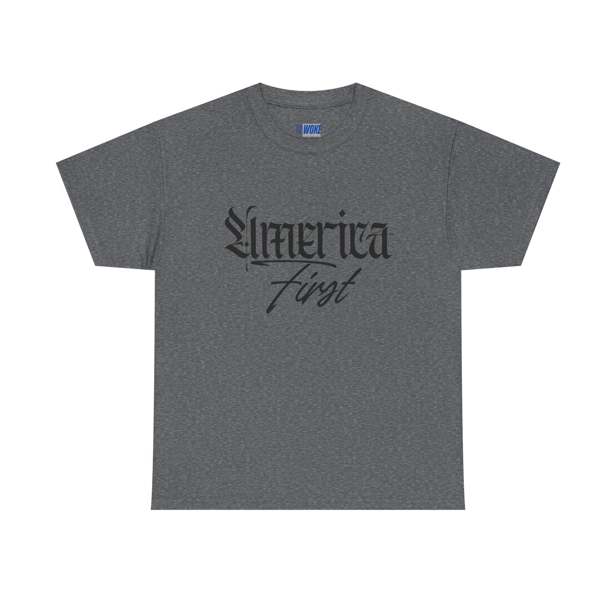 "America First"—Heavyweight Crewneck Tee