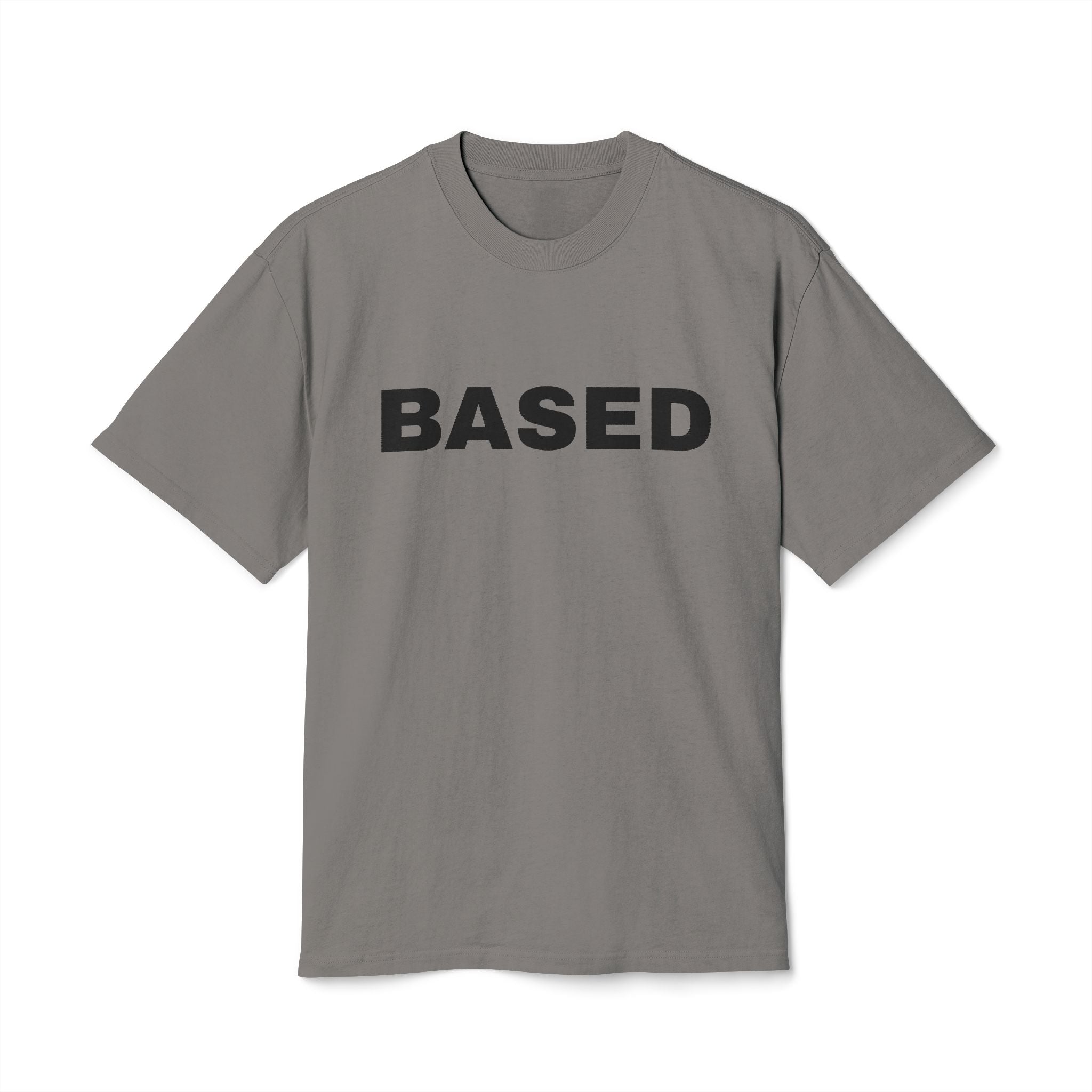 "Based" Graphic Tee — Unisex Heavyweight Tee
