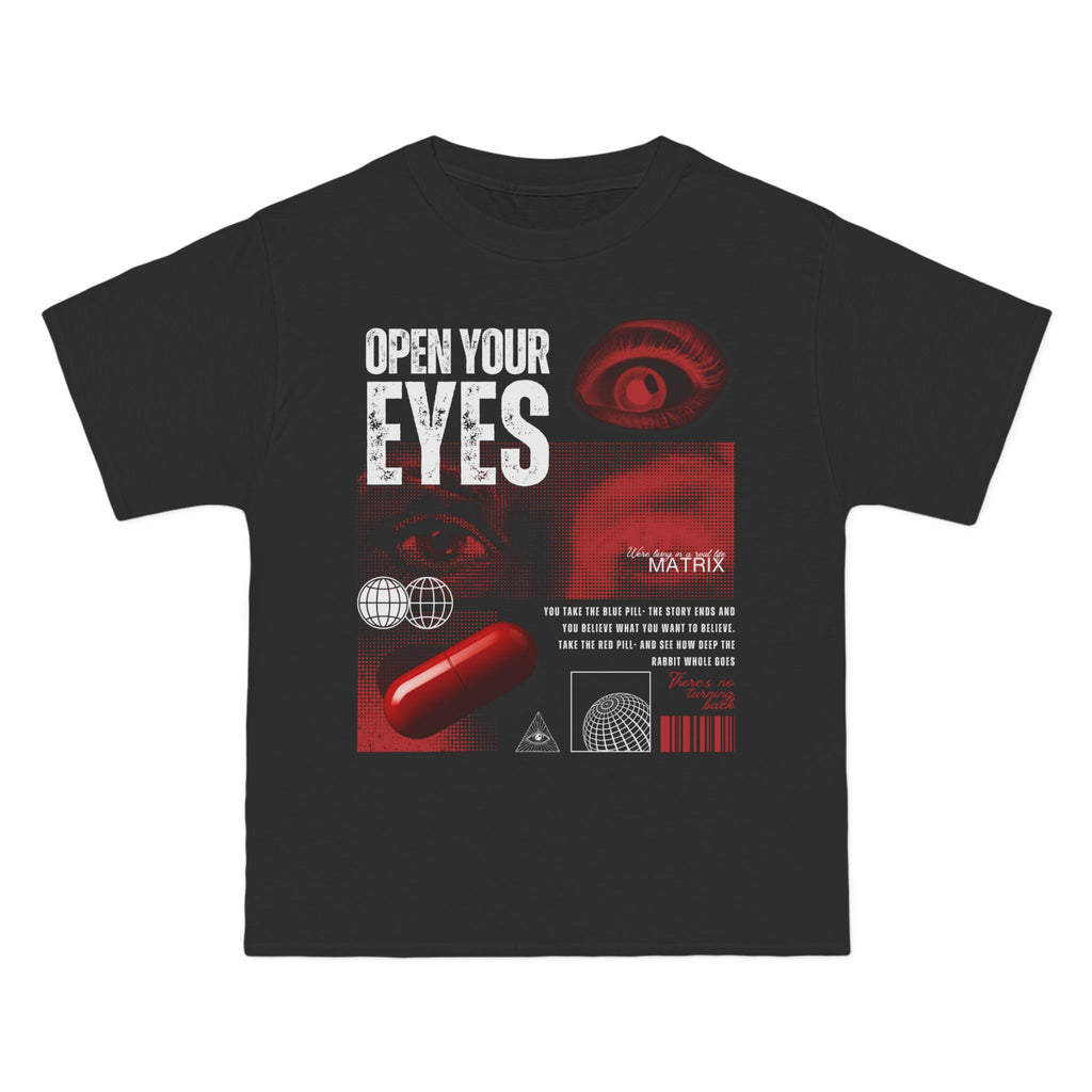 "Red Pill" Matrix — Graphic Beefy Tee