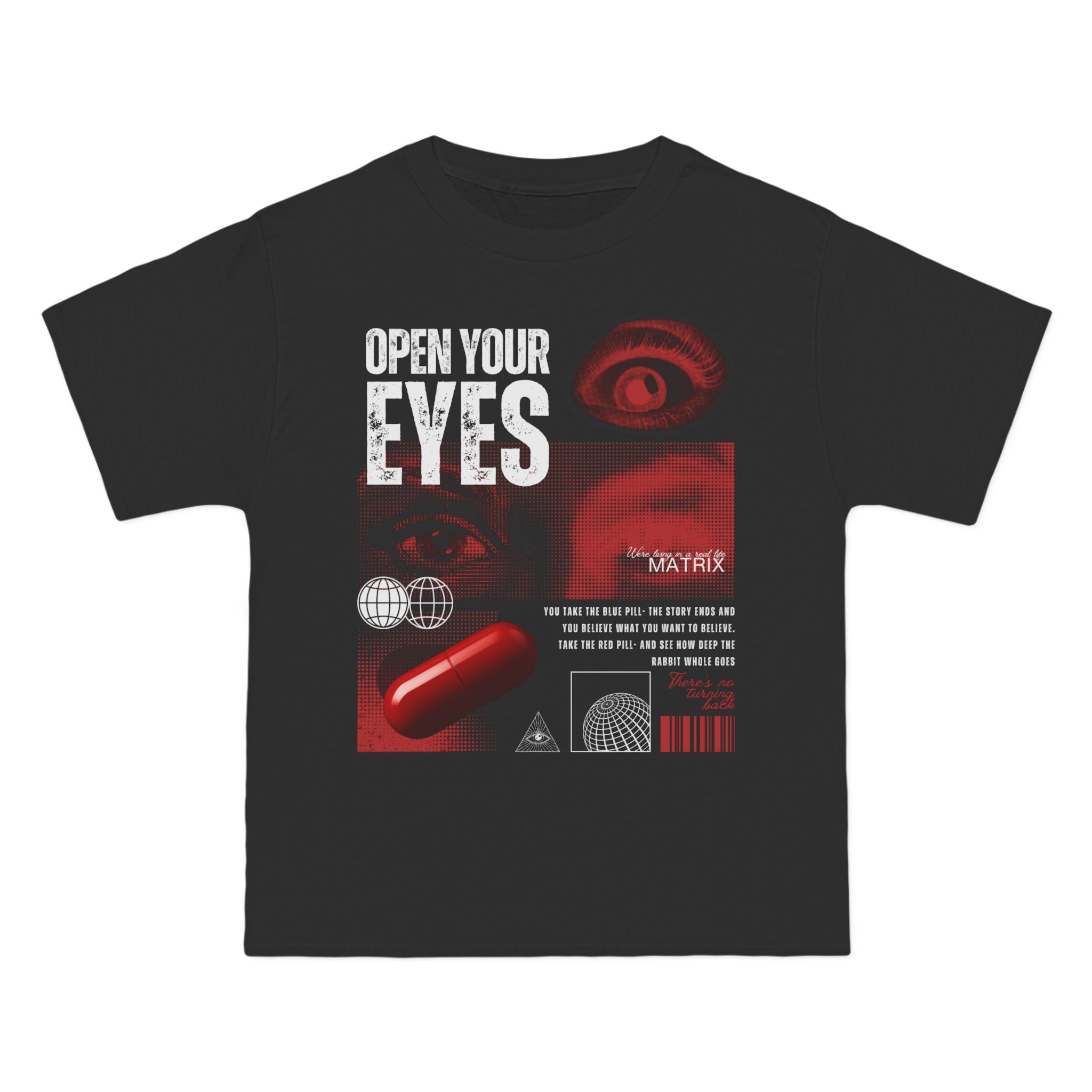"Red Pill" Matrix — Graphic Beefy Tee