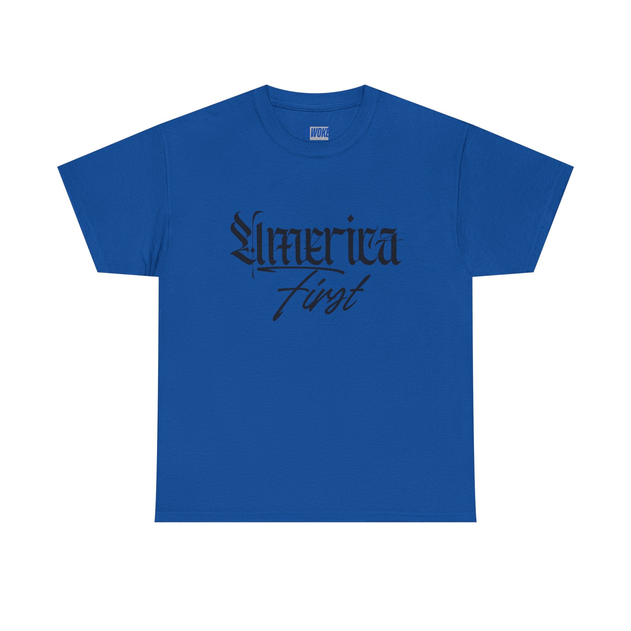 "America First"—Heavyweight Crewneck Tee