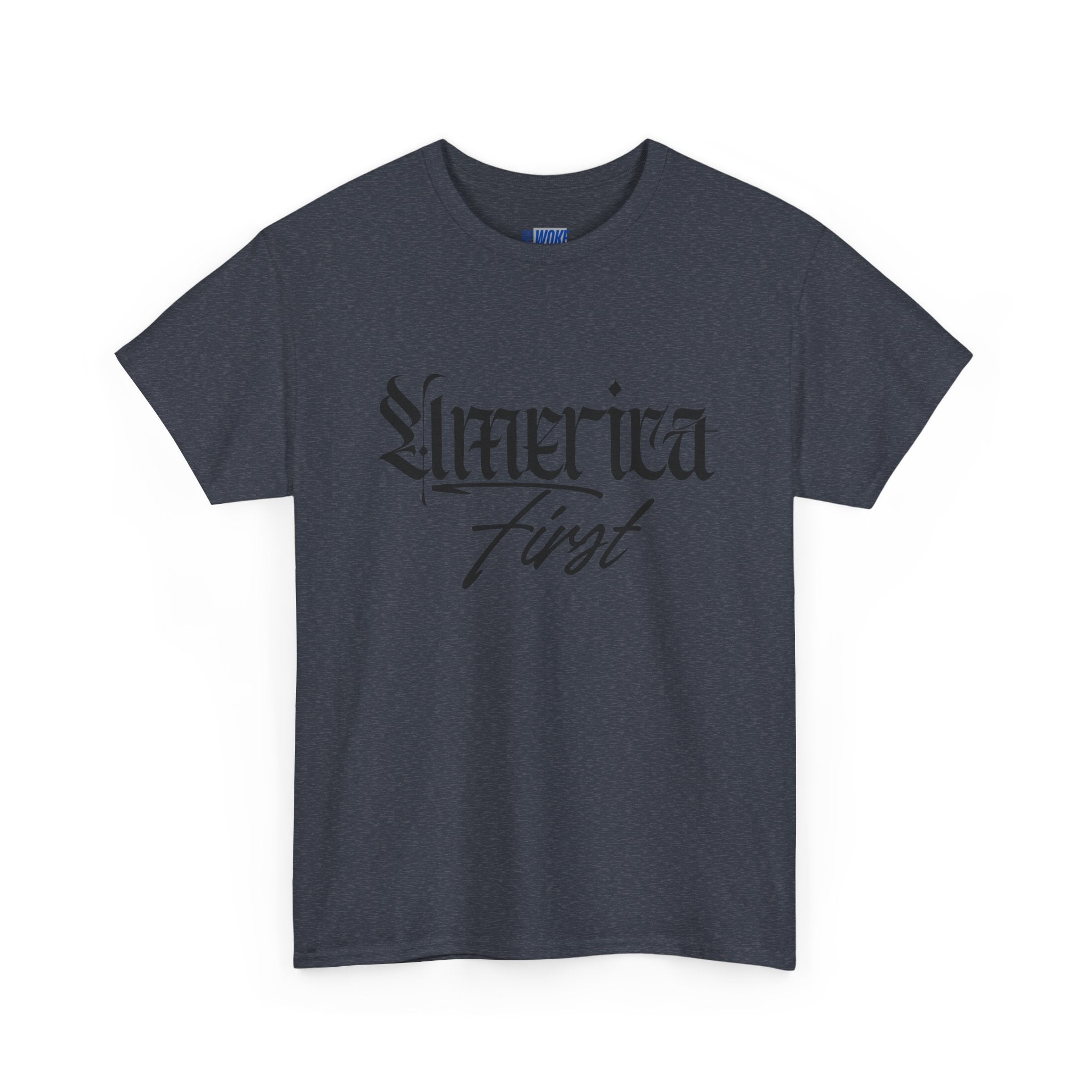 "America First"—Heavyweight Crewneck Tee
