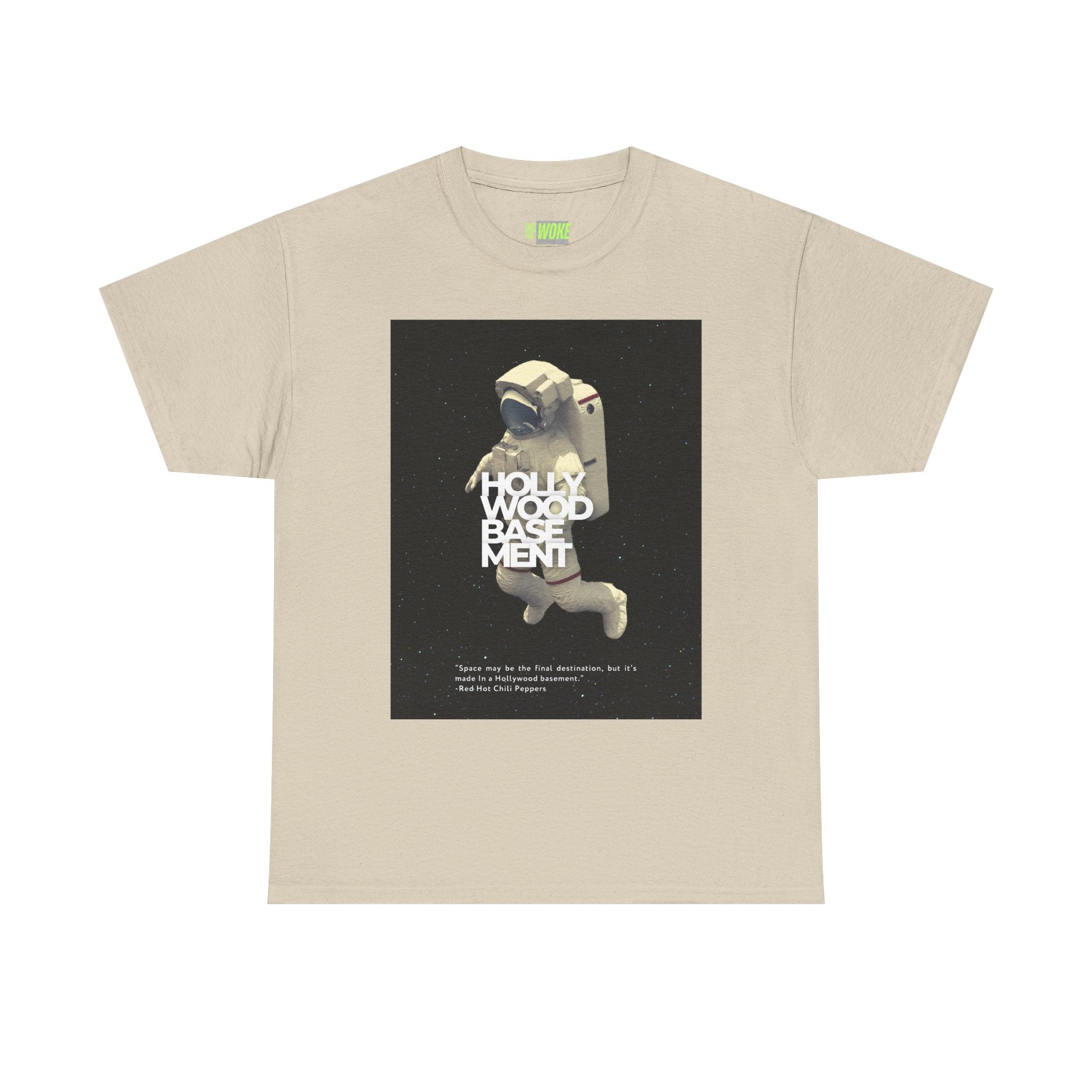 "Hollywood Basement" Moon Landing Conspiracy -Unisex Heavy Tee