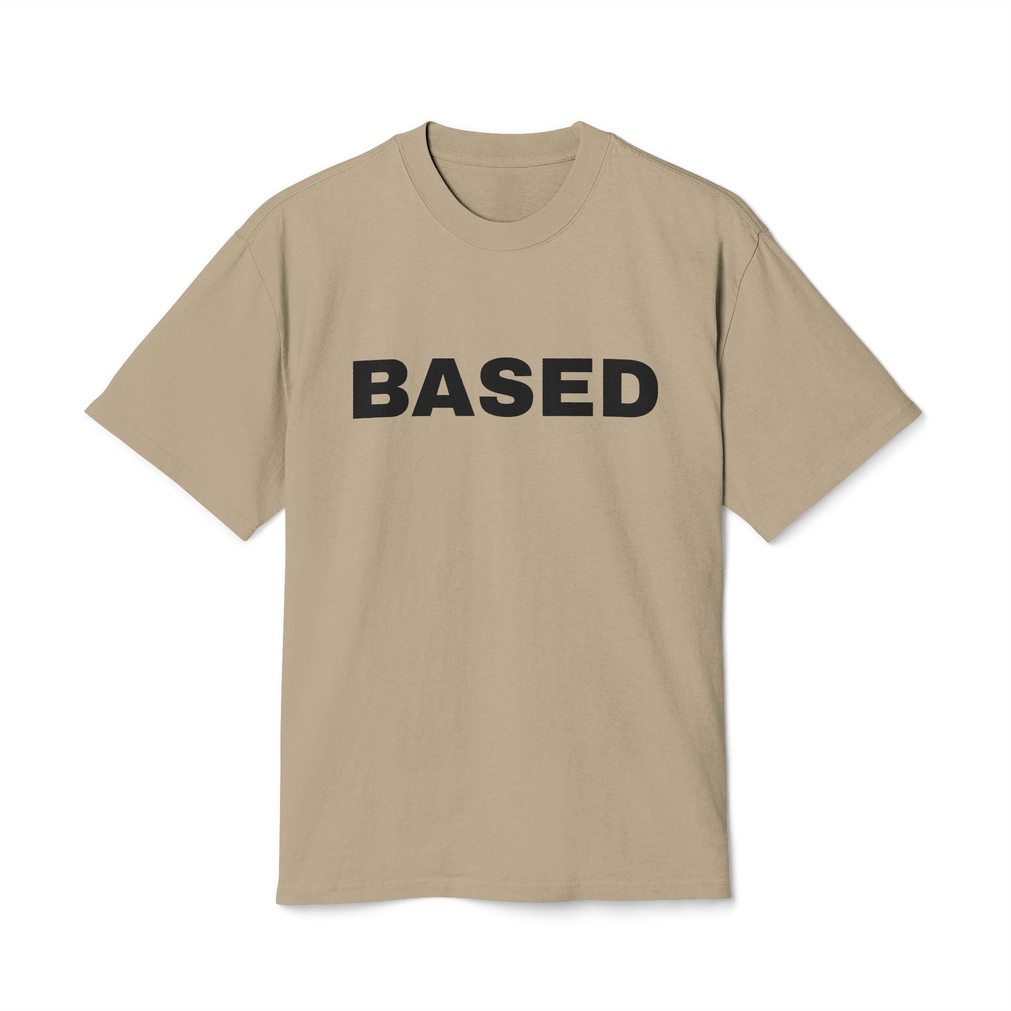 "Based" Graphic Tee — Unisex Heavyweight Tee