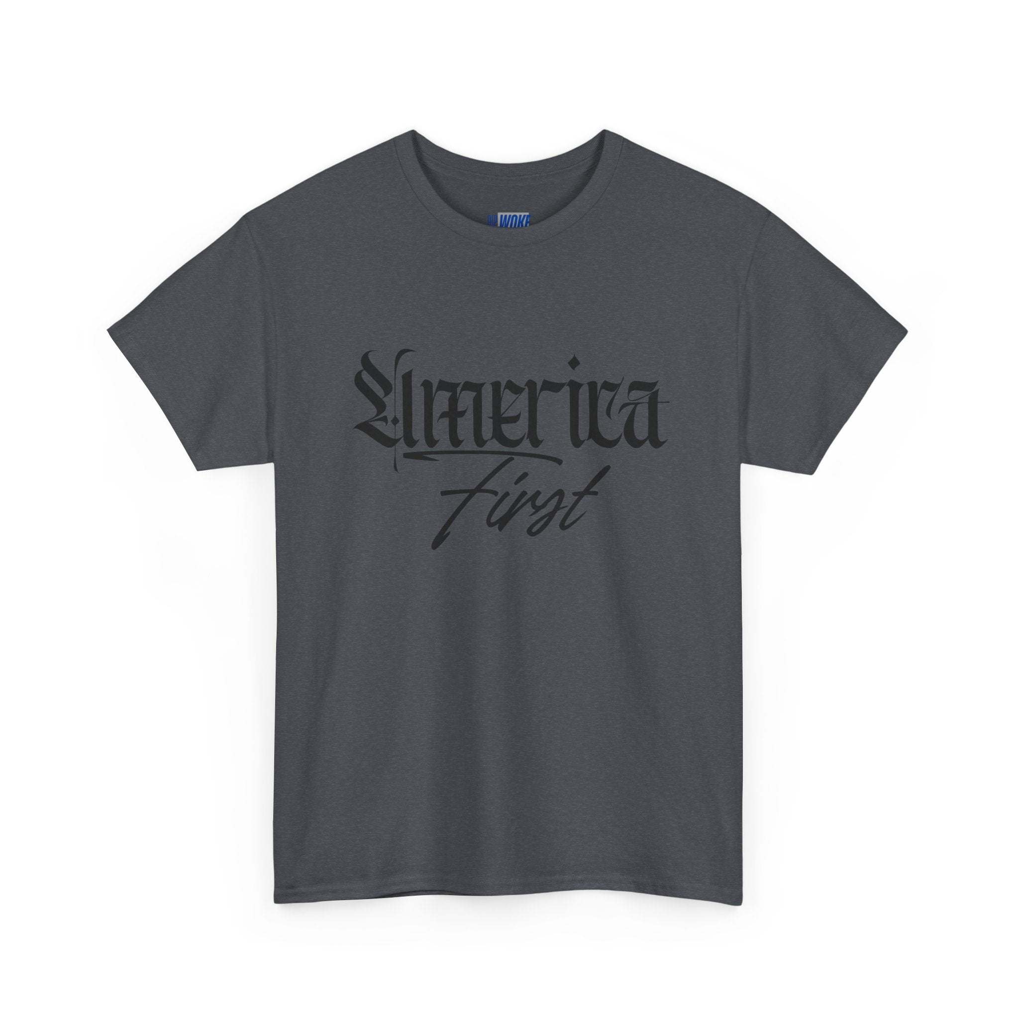 "America First"—Heavyweight Crewneck Tee
