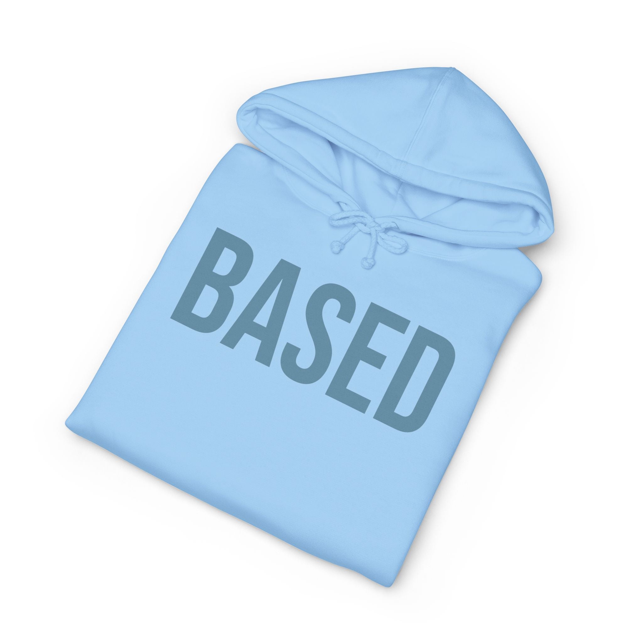 "Based" Heavyweight Hoodie — Minimalist Pullover