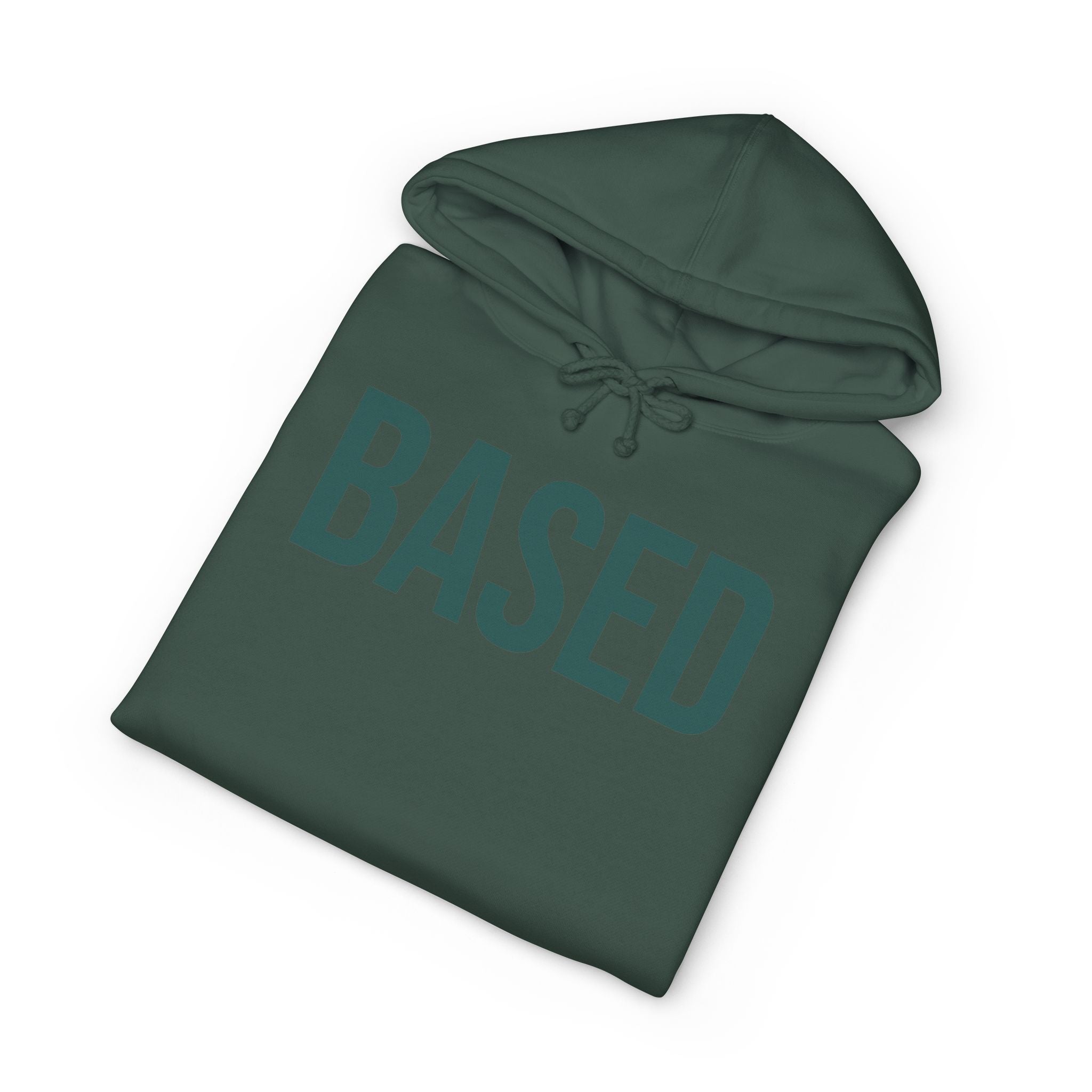 "Based" Heavyweight Hoodie — Minimalist Pullover