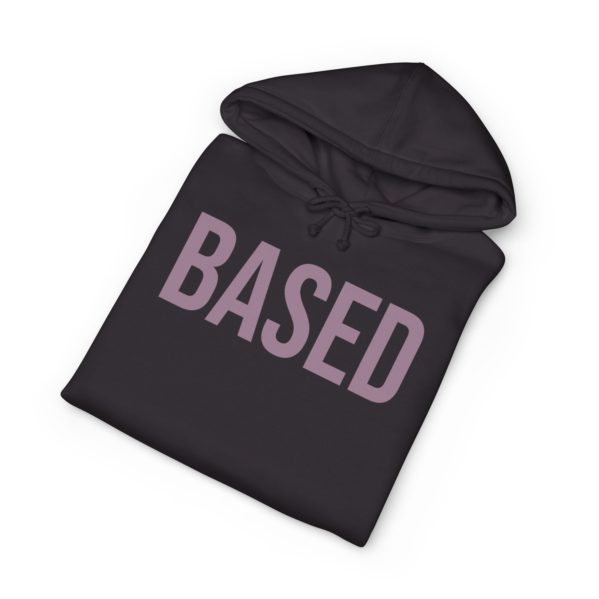 "Based" Heavyweight Hoodie — Minimalist Pullover