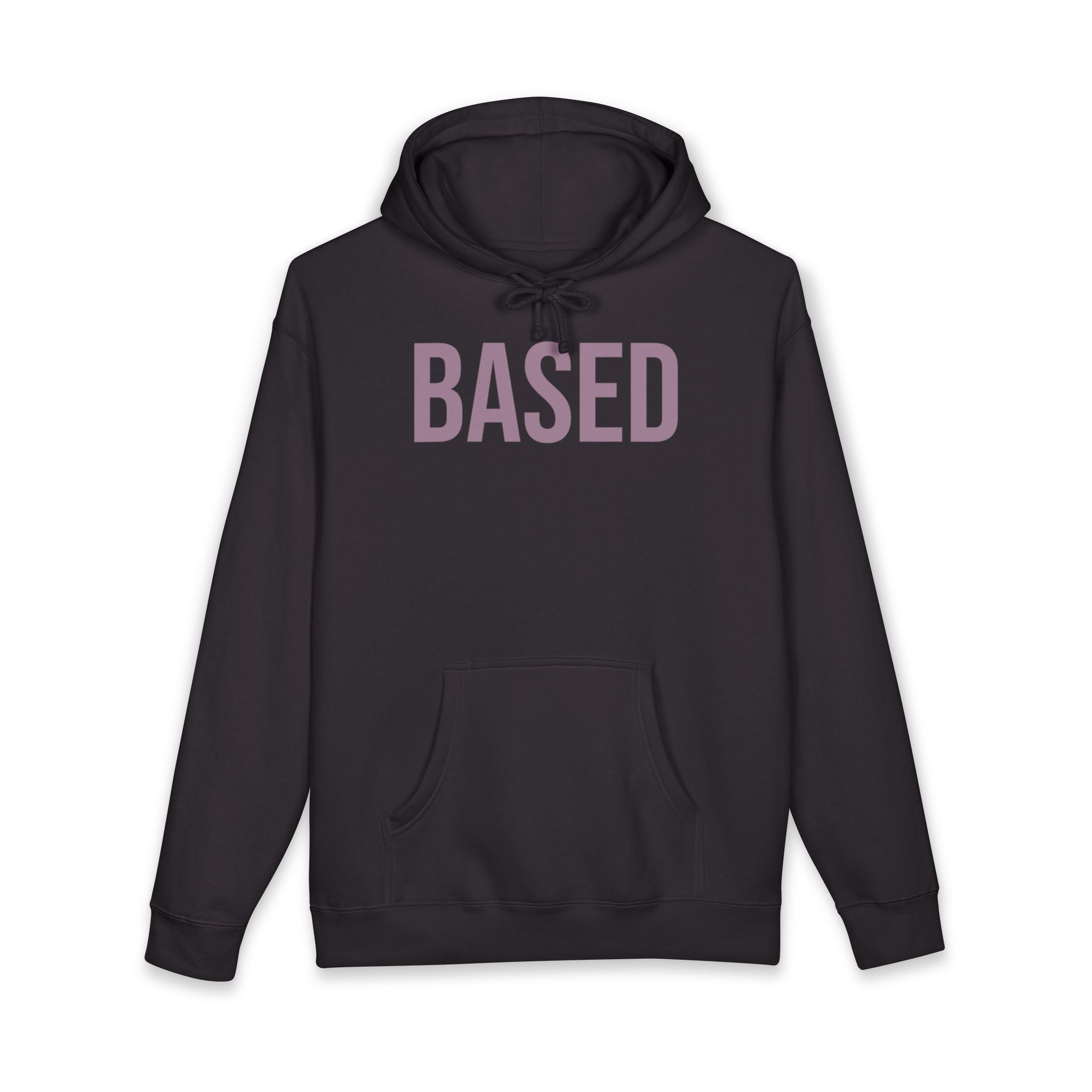 "Based" Heavyweight Hoodie — Minimalist Pullover