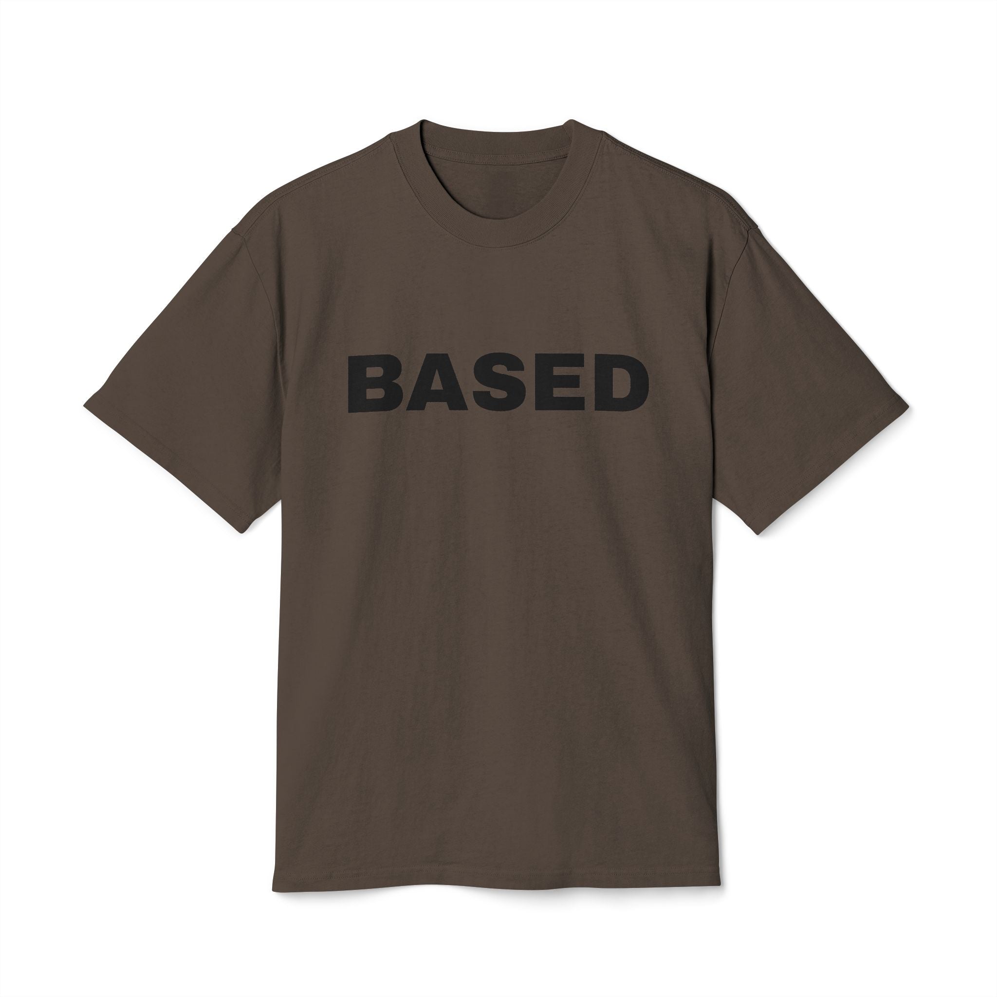 "Based" Graphic Tee — Unisex Heavyweight Tee