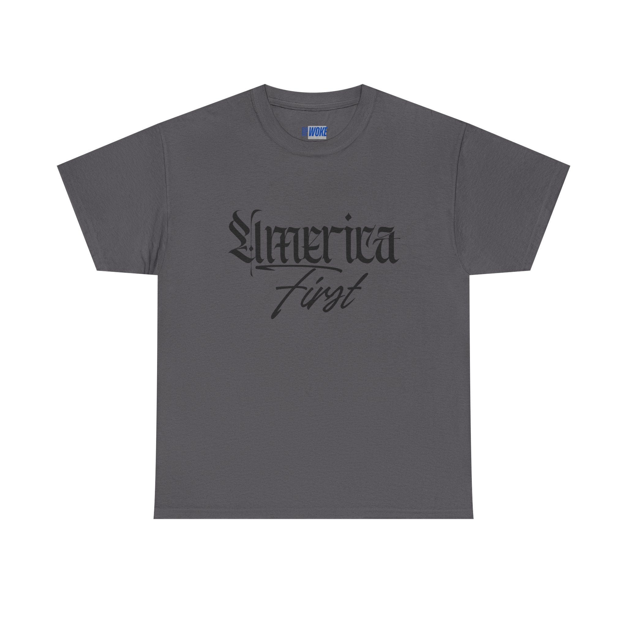"America First"—Heavyweight Crewneck Tee