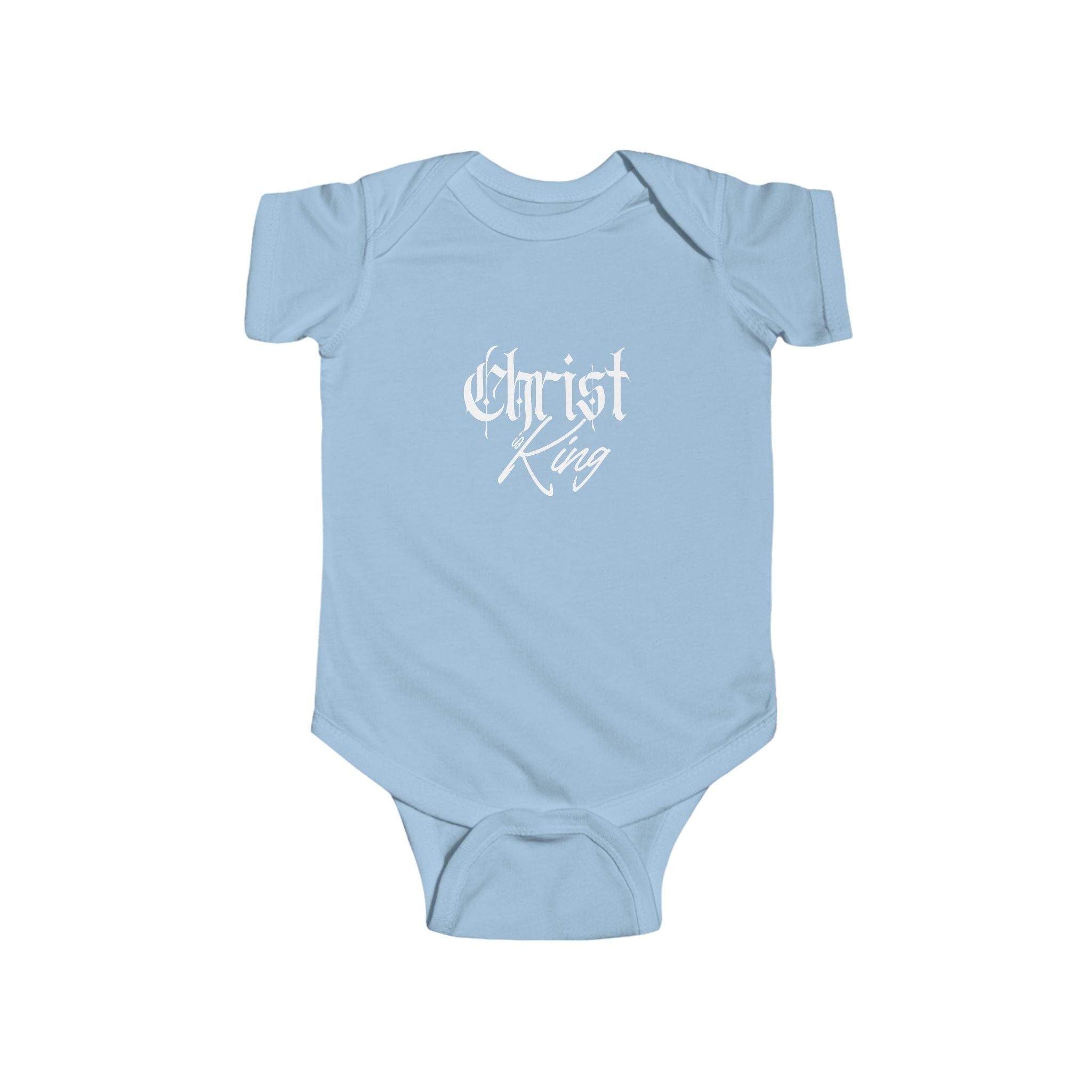 "Christ is King" Christian Baby Onesie — Infant Bodysuit