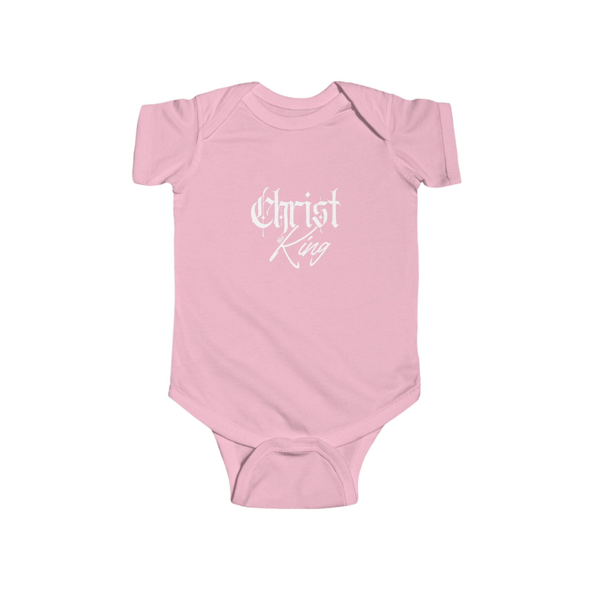 "Christ is King" Christian Baby Onesie — Infant Bodysuit