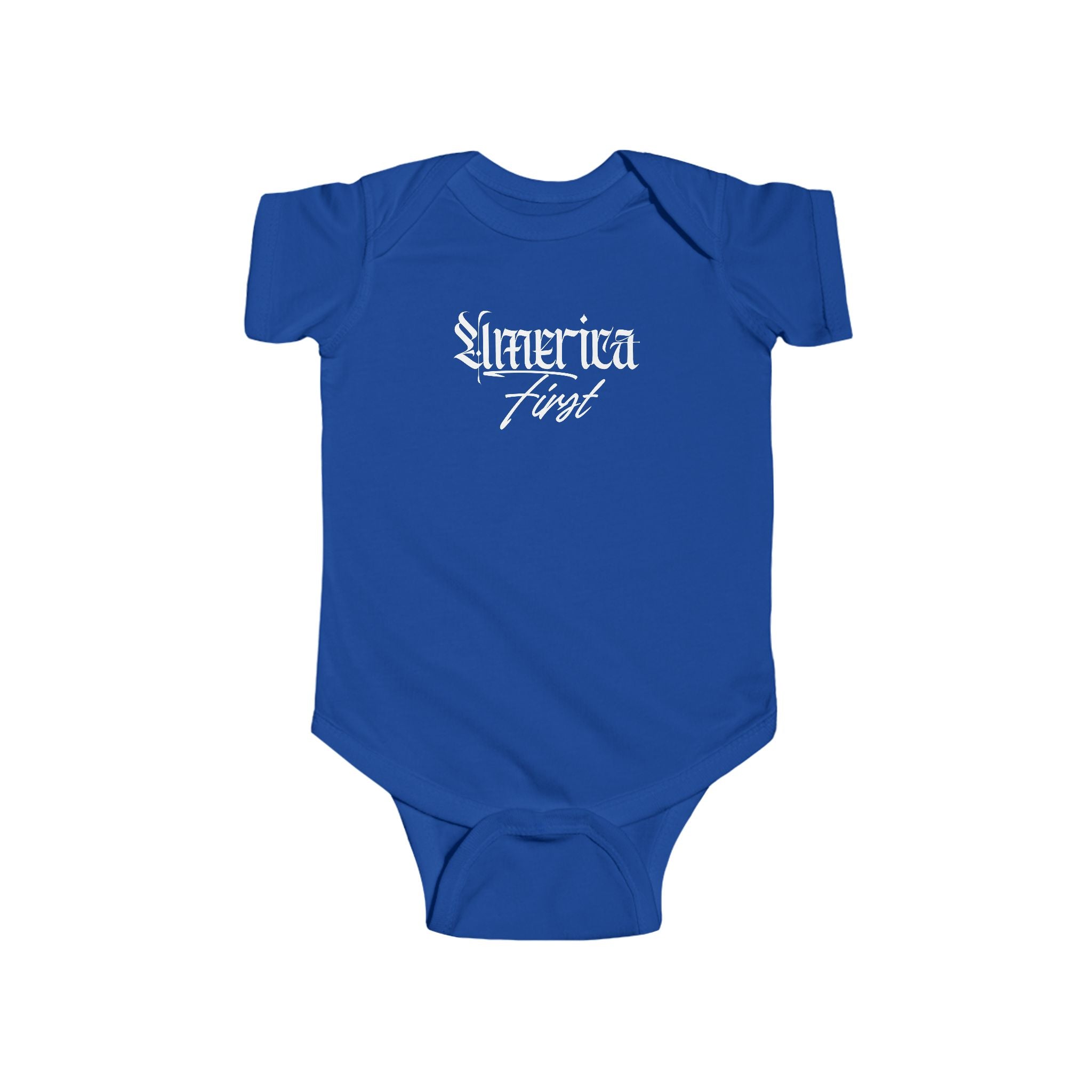 “America First” Baby Onesie— Infant Bodysuit